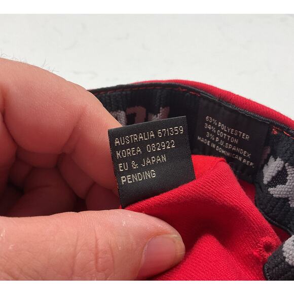 O'neill Flex fit Mens Red Baseball Cap - Picture 8 of 8